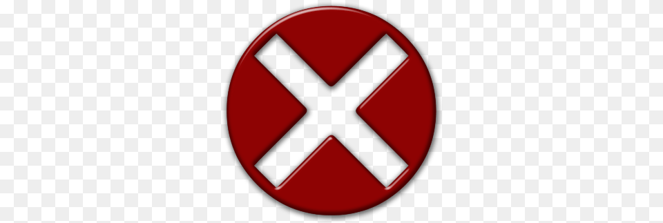 Red X Gallery For Gt Red X Icon Account Not In Use, Sign, Symbol, Disk, Road Sign Free Transparent Png