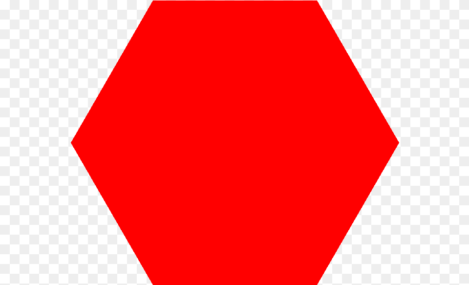 Red X Icon Gif Pin Hexagon Red Hexagon Clipart, Sign, Symbol, Road Sign Png Image