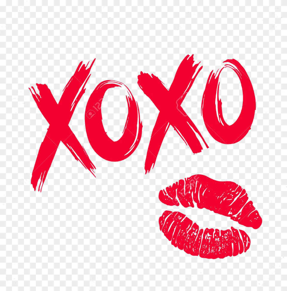 Red Xoxo Lips Sexy Clipart Xoxo, Cosmetics, Lipstick Png