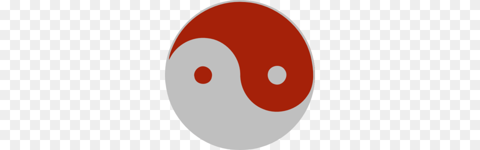 Red Yin Yang Clip Art, Sphere, Disk Free Png