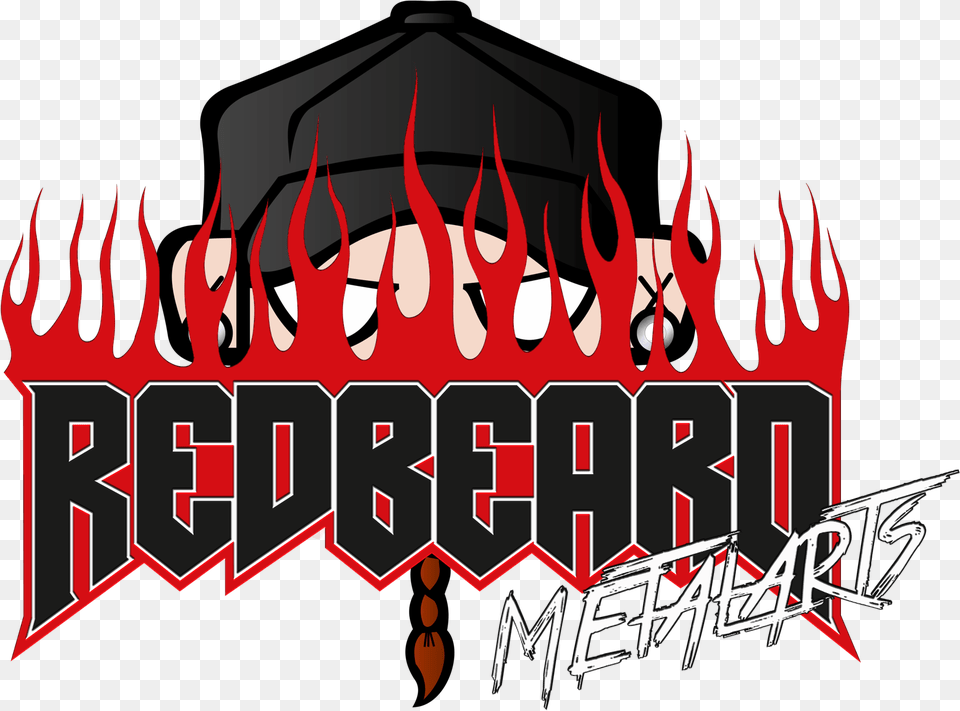 Redbeard Metal Arts Logo Illustration, People, Person, Text Png