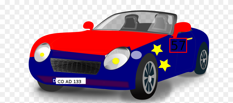 Redblue Convertible Sports Car, Transportation, Vehicle, Sports Car, Coupe Free Png