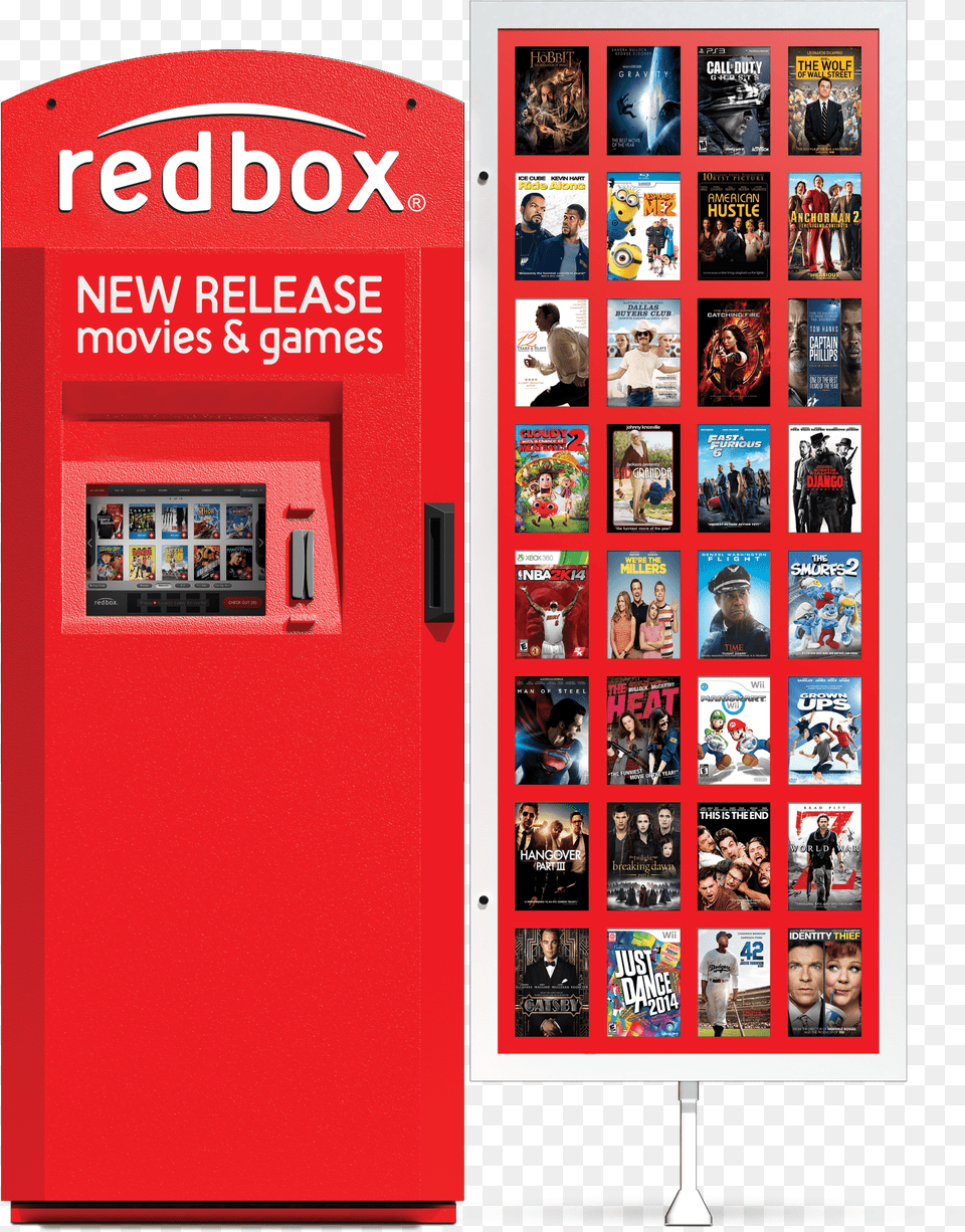 Redbox, Person, Kiosk, Face, Head Free Png