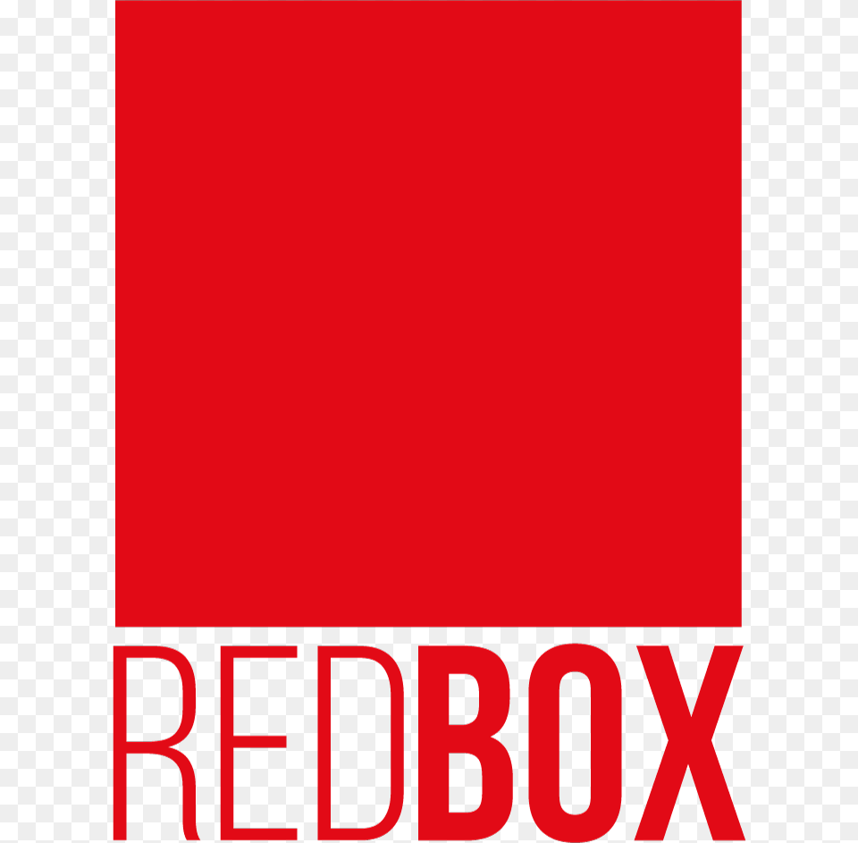 Redbox Transparent Background Red Box, Logo, Text Png Image