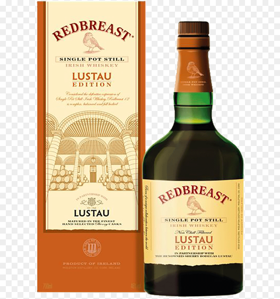Redbreast Lustau Edition Irish Whiskey Redbreast Lustau Irish Whiskey, Alcohol, Liquor, Beverage, Beer Png