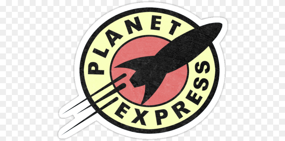 Redbubble Stickers Good For Use On Cars Mighty Car Mods Planet Express, Logo, Symbol Free Transparent Png