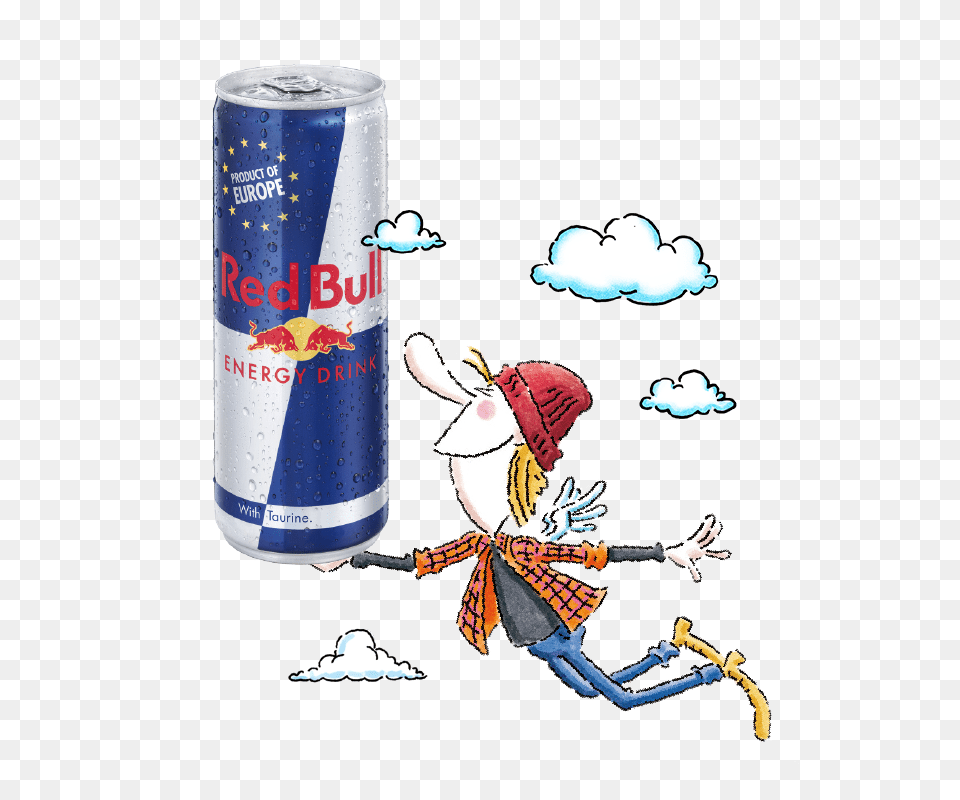Redbull Can New Red Bull Add, Tin, Baby, Person Png