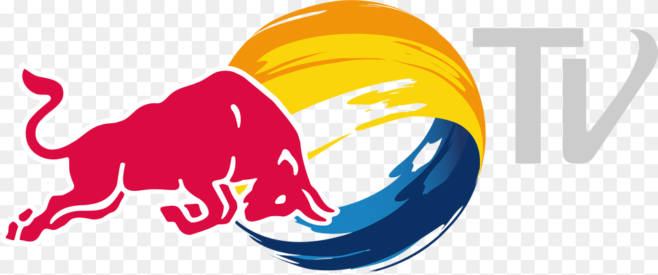 Redbull Tv Logo Red Bull Logo New, Sticker, Leisure Activities, Person, Sport Free Png Download