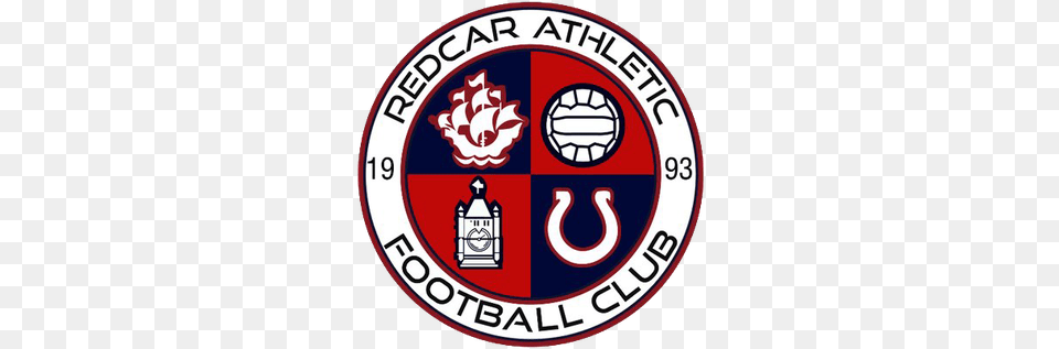 Redcar Athletic F Blue Peter Badge, Emblem, Symbol, Logo, Disk Free Transparent Png