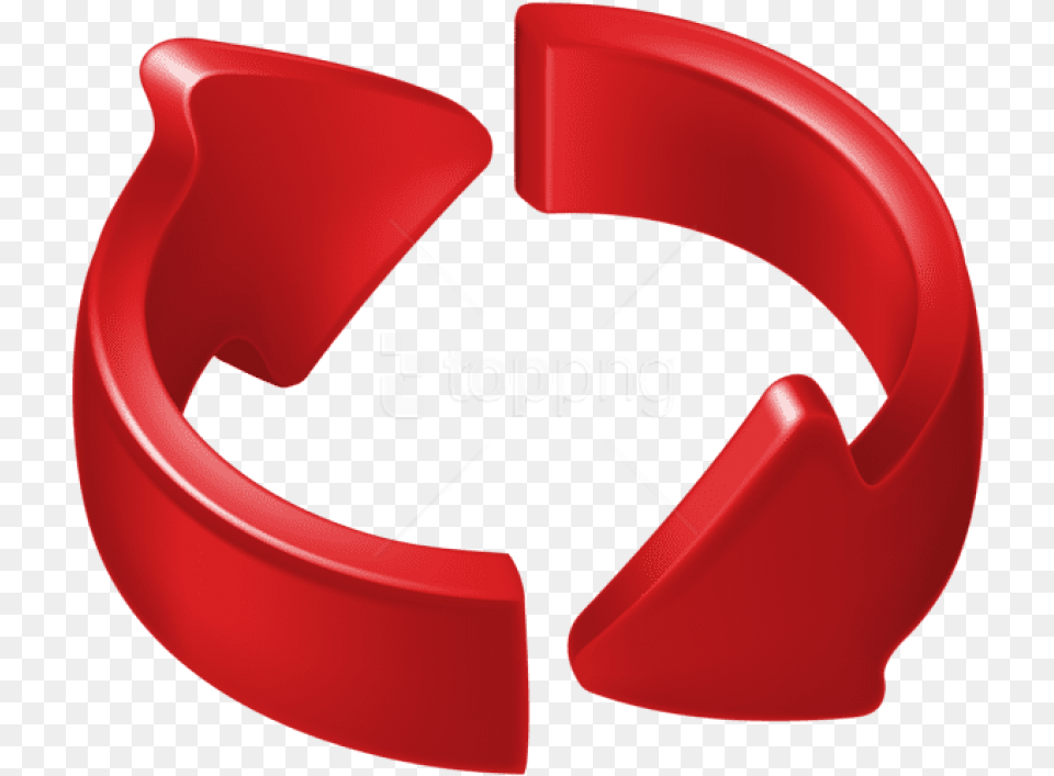 Redclip Artsymbolcircle Red Circular Arrow Clipart, Symbol, Recycling Symbol, Device, Grass Png