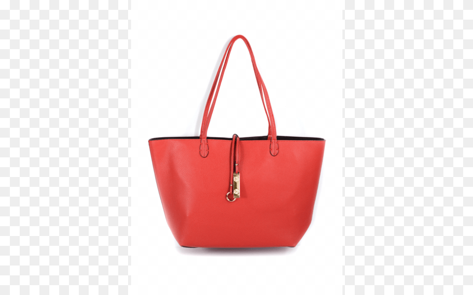Redcoffee Sweet Simplicity Reversible Tote Handbags Shopper Patrizia Pepe Rossa, Accessories, Bag, Handbag, Purse Png