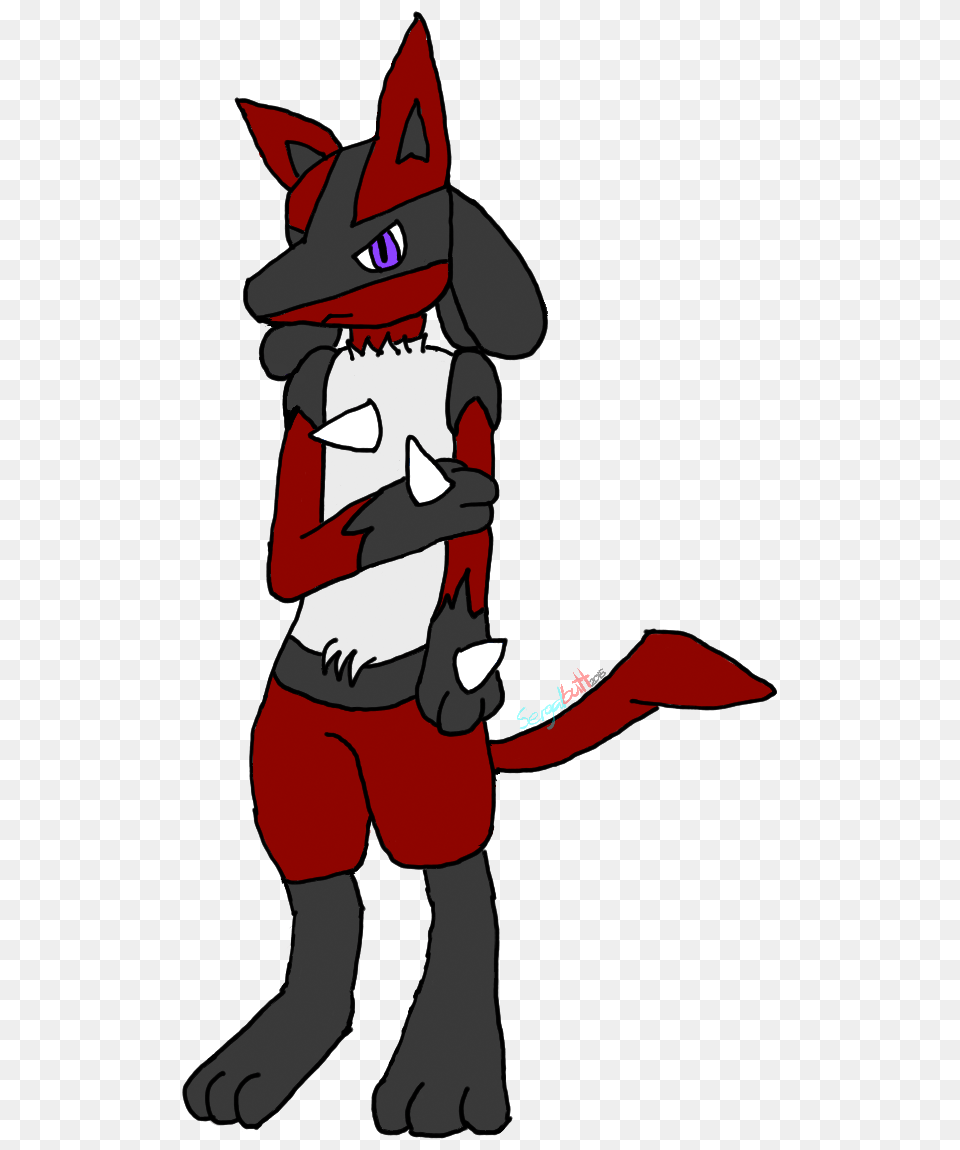 Redd The Lucario, Person, Cartoon Free Png Download