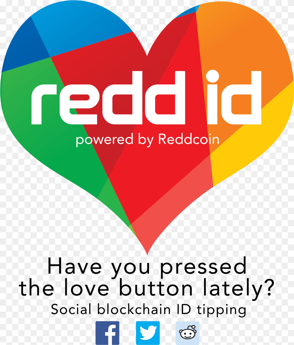 Reddcoin Redd Id Blockchain Social Media Tipping Graphic Design, Logo, Balloon, Food, Ketchup Png Image