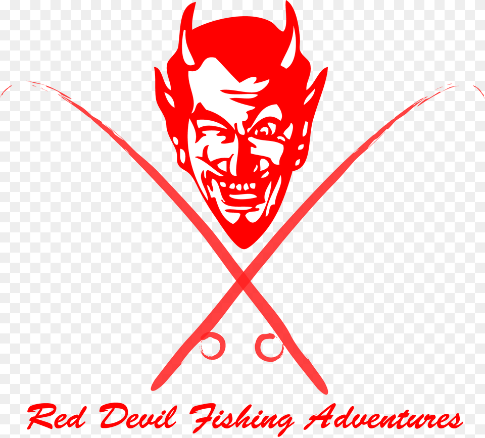 Reddevilfishing West Lafayette Red Devil, People, Person, Logo, Bow Png Image
