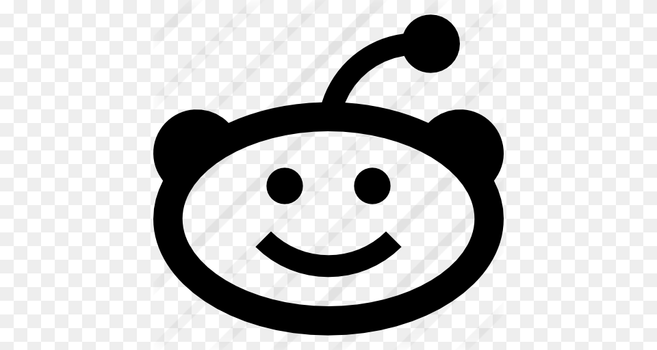 Reddit, Gray Free Transparent Png