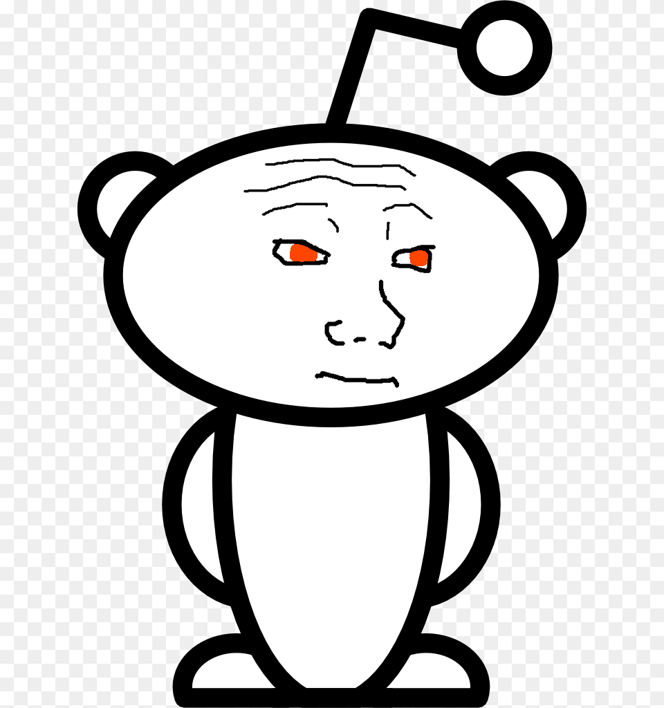 Reddit Alien, Baby, Person, Stencil, Face Png