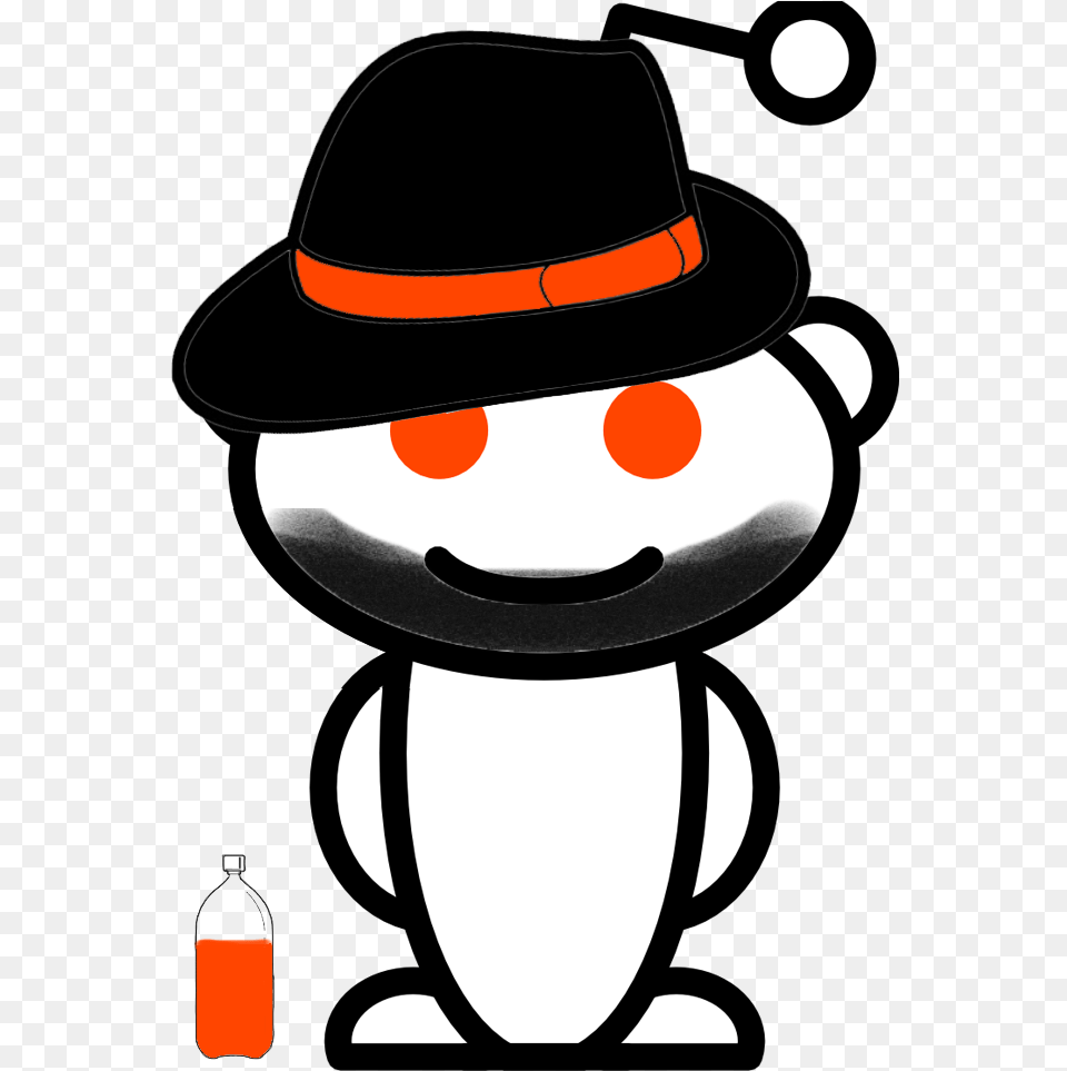 Reddit Alien, Clothing, Hat, Smoke Pipe Png Image