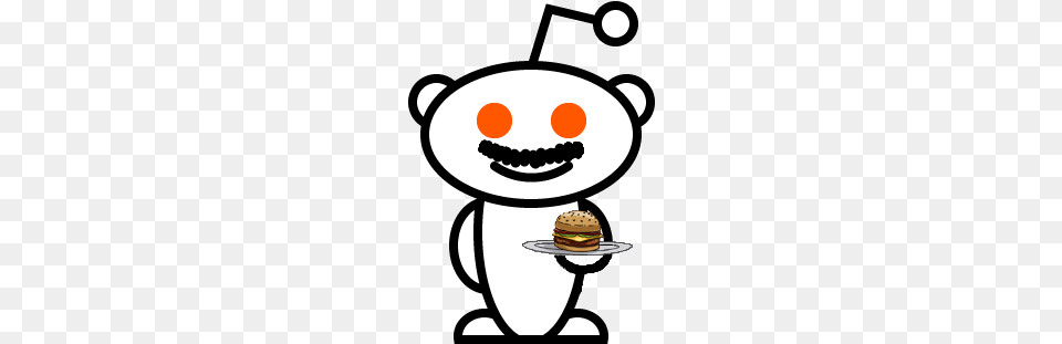 Reddit Alien, Burger, Food, Sweets, Meal Png Image