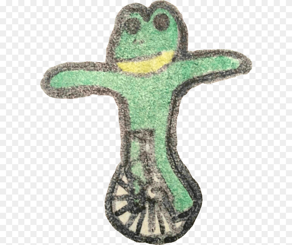Reddit Crawler Datboi Art, Cross, Symbol, Figurine Png Image