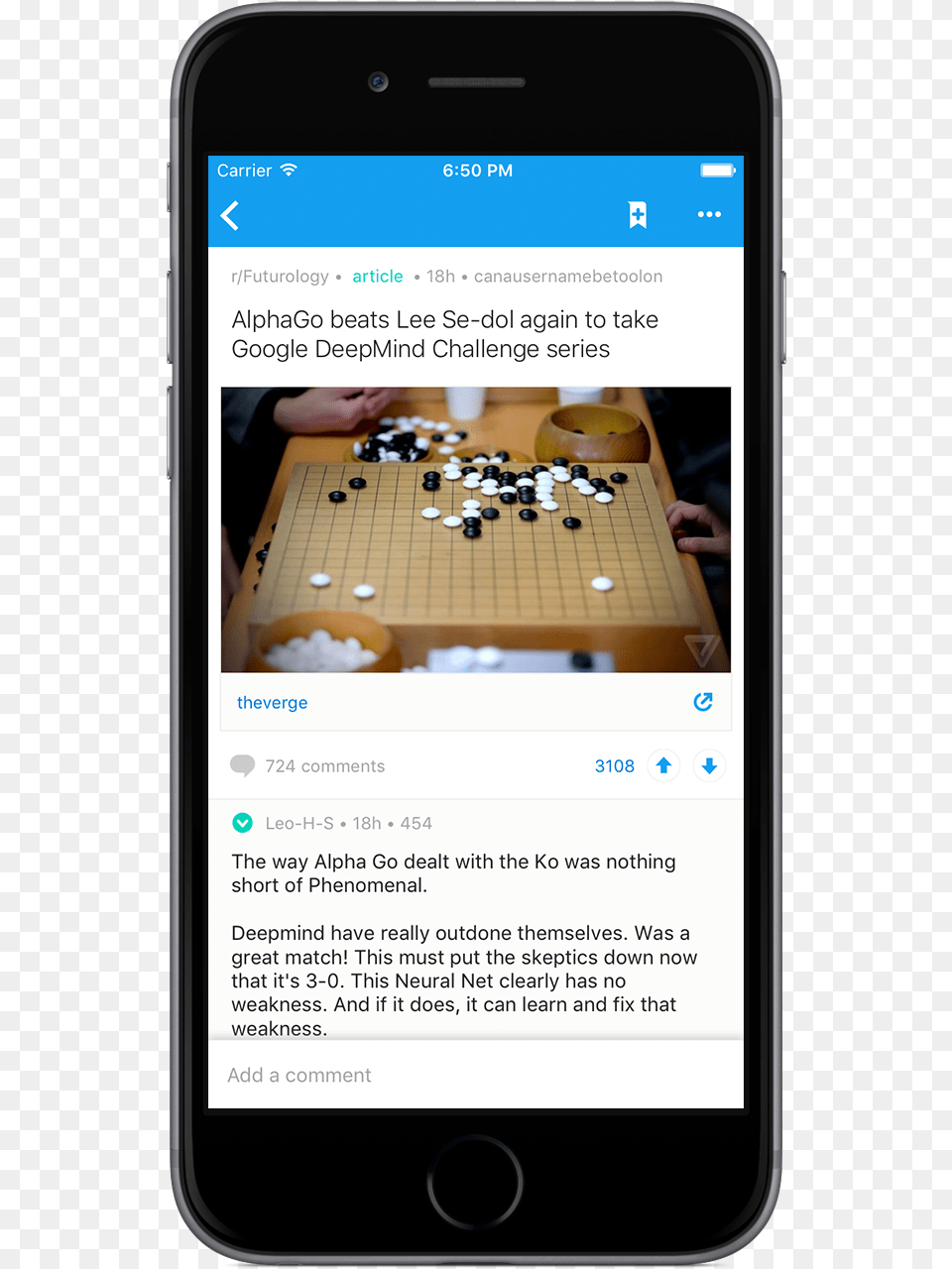 Reddit Ios Place Comments In App, Electronics, Mobile Phone, Phone, Person Free Png