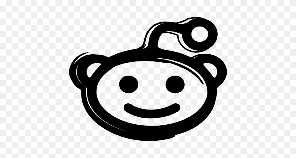 Reddit Logo Icon, Stencil, Alarm Clock, Clock, Smoke Pipe Png