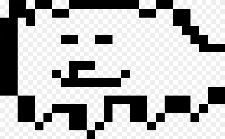 Reddit Logo Pixel Art, Gray Free Png