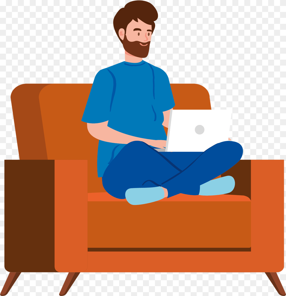 Reddit Navigating The New Normal Sitting, Reading, Person, Man, Male Png