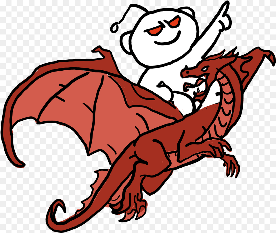 Reddit Snoo Riding A Dragon Reddit Snoo Dragon, Adult, Male, Man, Person Png Image