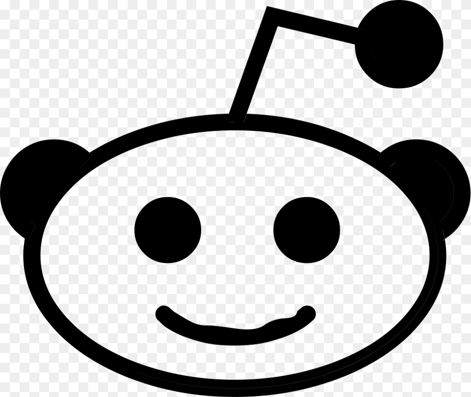 Reddit Social Logo Icon Download, Stencil, Device, Grass, Lawn Png