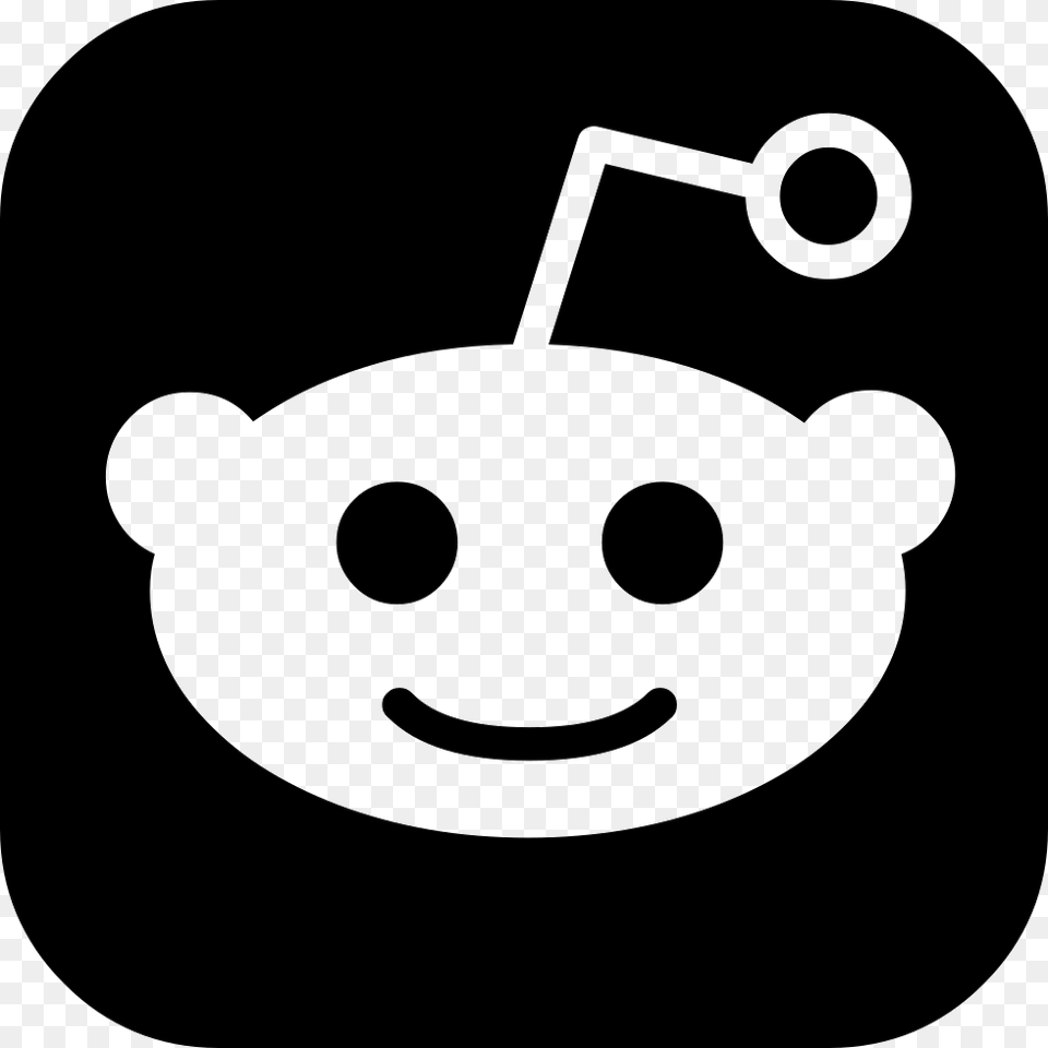 Reddit Square Icon Download, Stencil Free Transparent Png