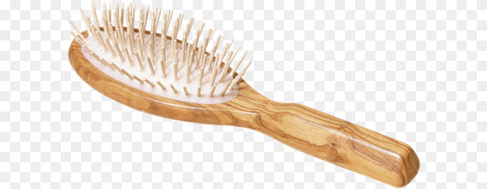 Redecker Wooden Hairbrush, Brush, Device, Tool, Smoke Pipe Png Image