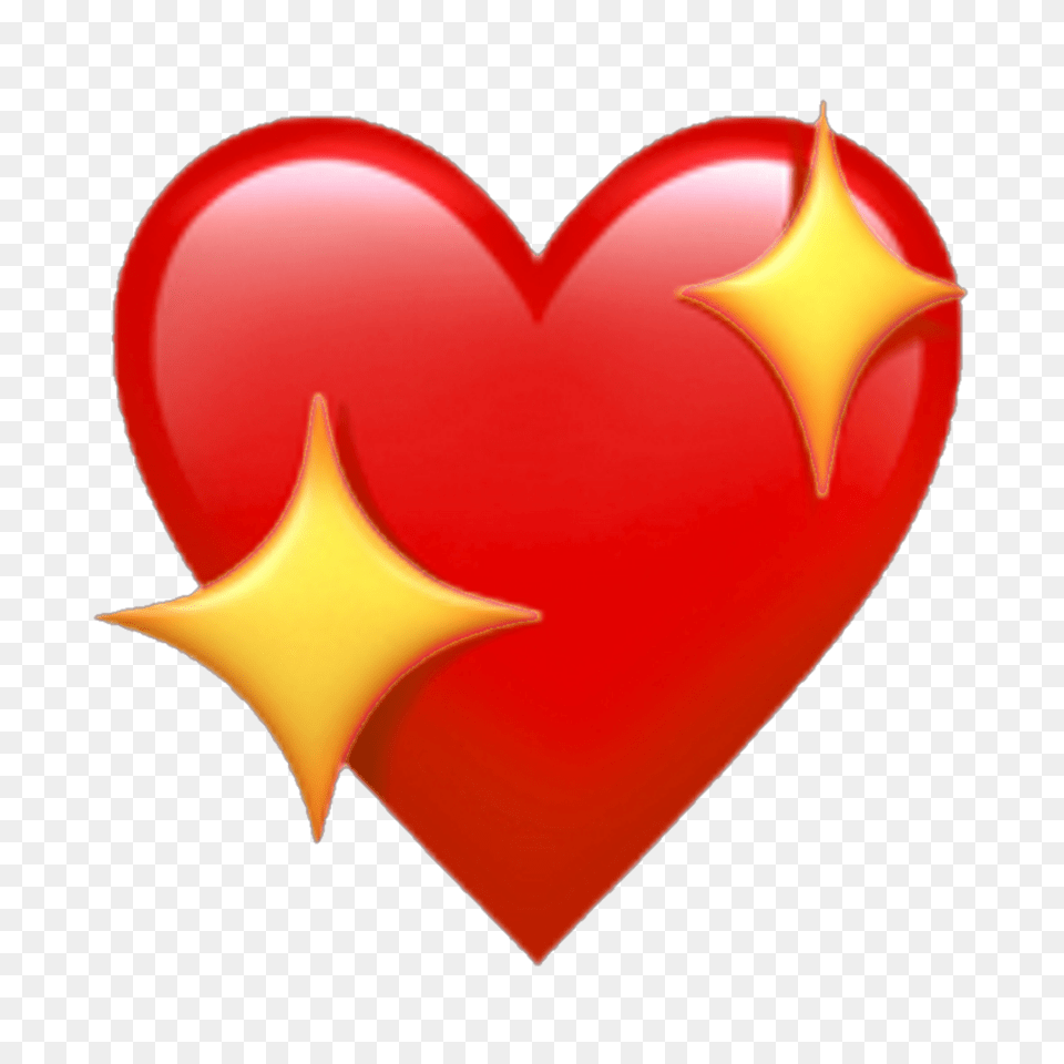 Redemoji Red Heart Redheart Emoji Apple Heartemoji Remi, Symbol, Balloon Free Transparent Png