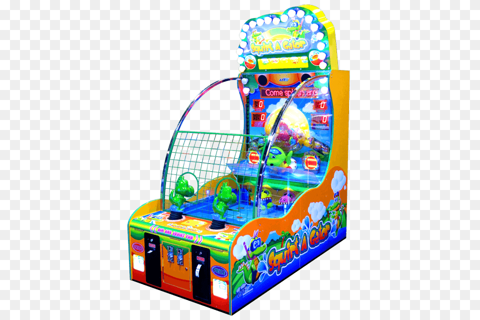 Redemption Games Squirt A Gator, Arcade Game Machine, Game, Play Area Free Transparent Png