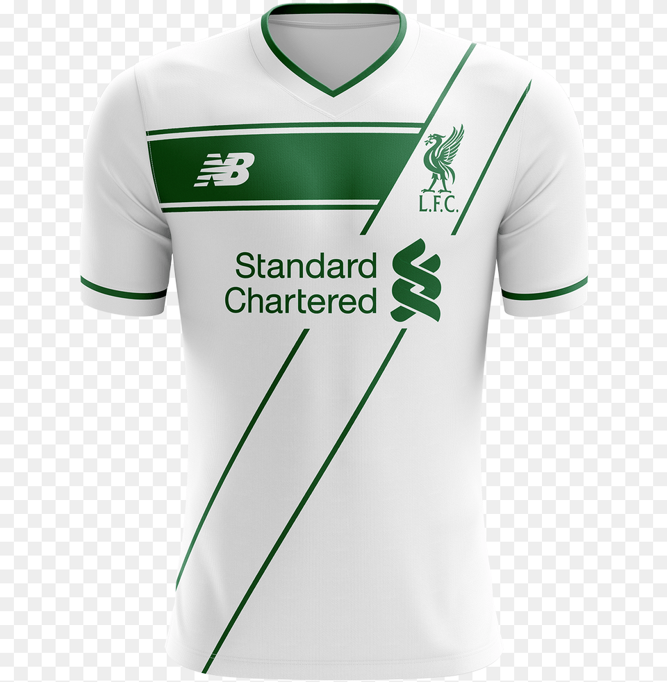 Redesign Fm On New Liverpool Fm18 Concept Kit, Clothing, Shirt, T-shirt, Jersey Png Image