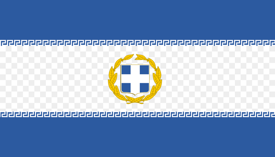 Redesignsiranian Style Greek Flag With Meanders Coat Of Arms Of Greece, First Aid, Logo Png