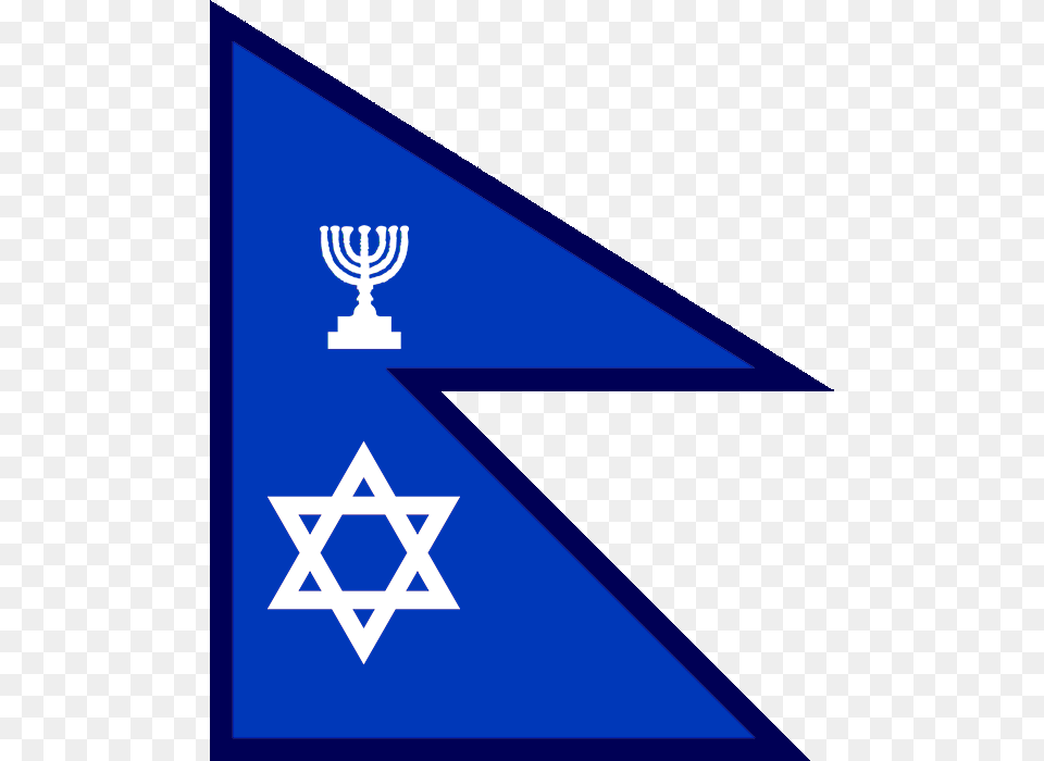 Redesignsisraeli Flag In The Style Of Nepal Thirteen Heroic Jewish Lives Inspirational Stories, Triangle, Festival, Hanukkah Menorah, Symbol Free Png