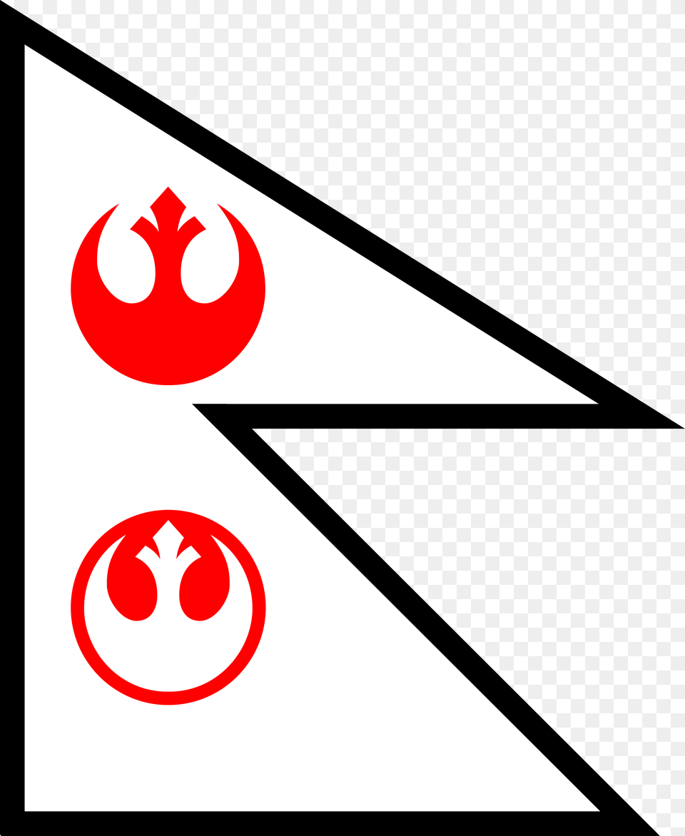 Redesignsrebel Alliance In Style Of Nepal Rebel Alliance Symbol, Triangle Png