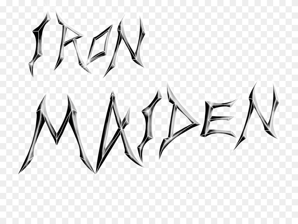 Redfire Iron Maiden Black, Art, Graphics, Stencil, Plant Free Png