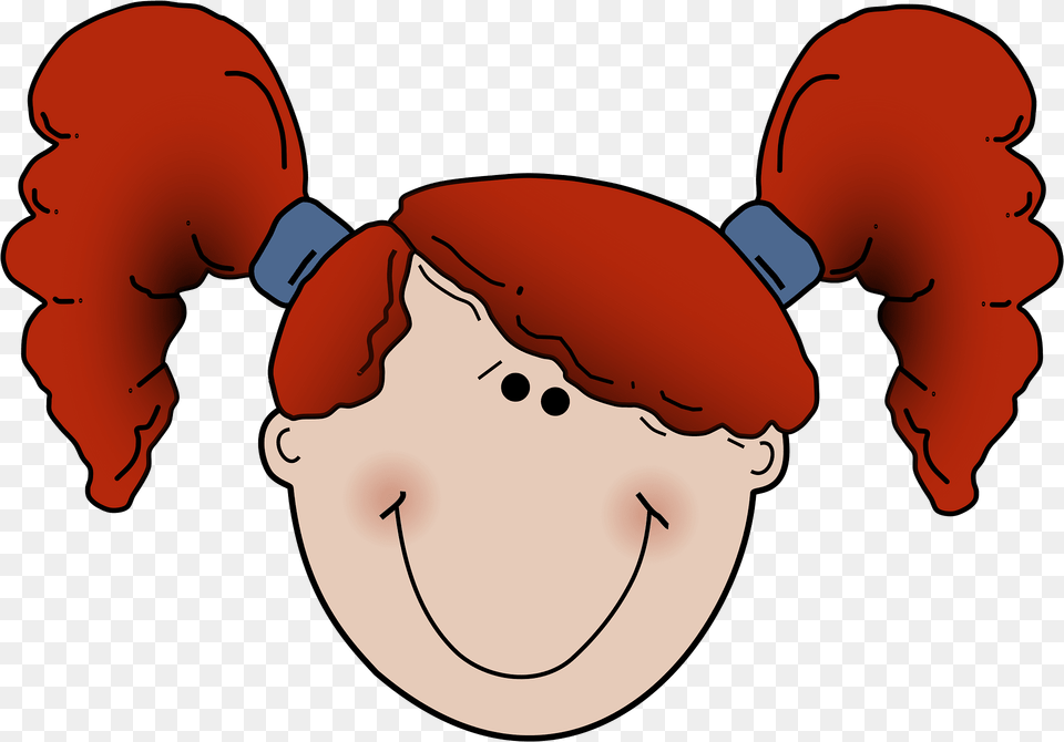 Redhead Clipart, Baby, Person, Face, Head Free Png Download