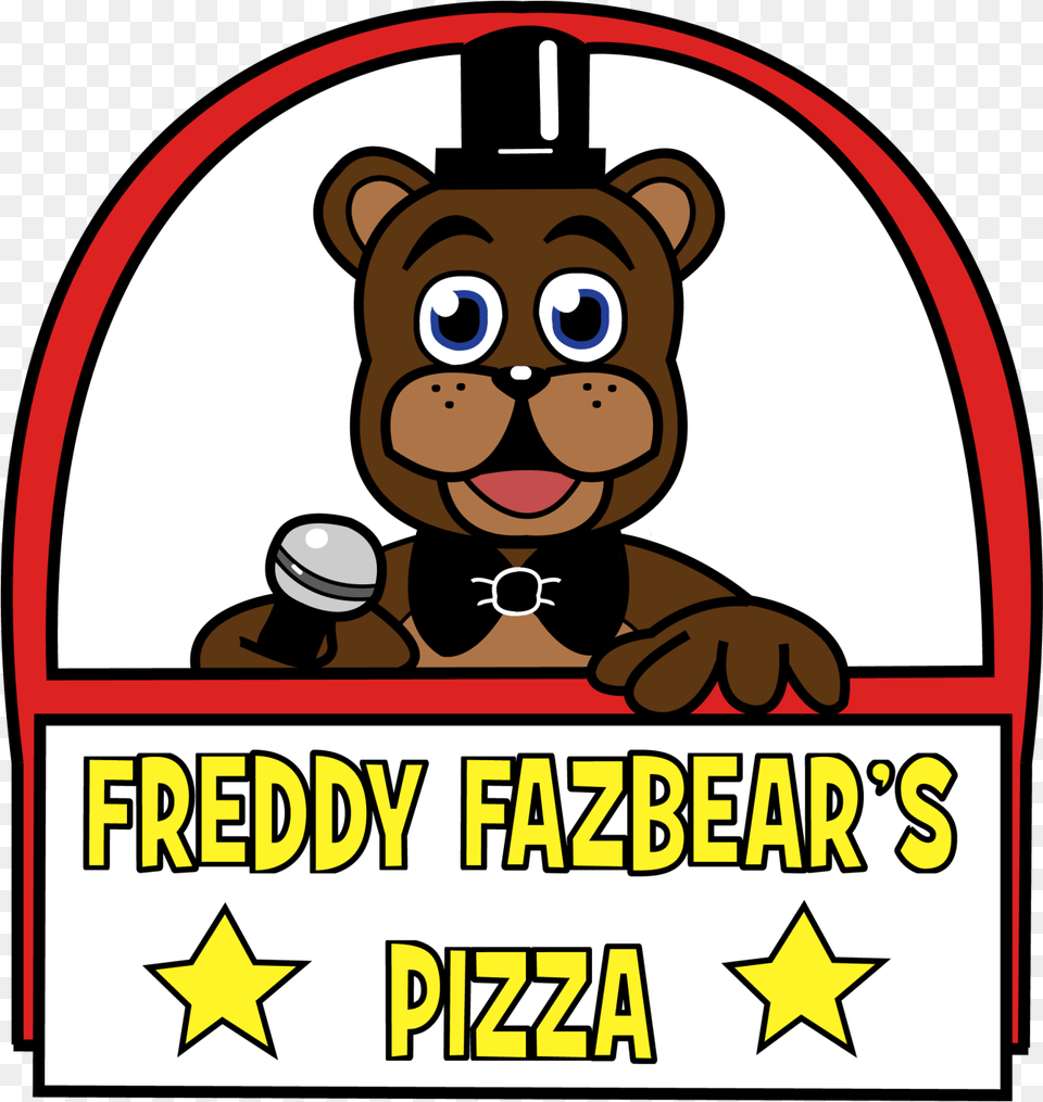Redid My Freddy Fazbear39s Pizza Box Design On Illustrator Freddy Fazbear39s Pizza Box, Face, Head, Person, Animal Png Image