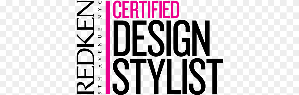 Redken Certified Design Stylist Redken, Purple, Text Png Image