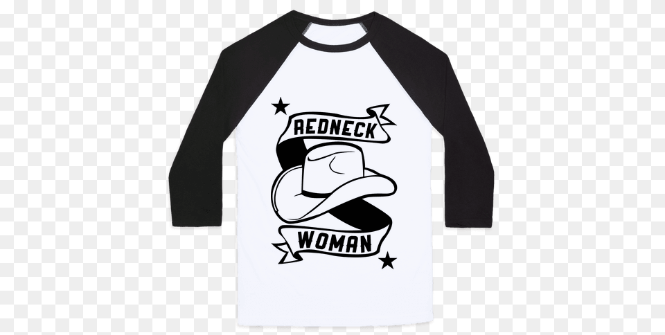 Redneck Baseball Tees Lookhuman, Clothing, Hat, Long Sleeve, Sleeve Png