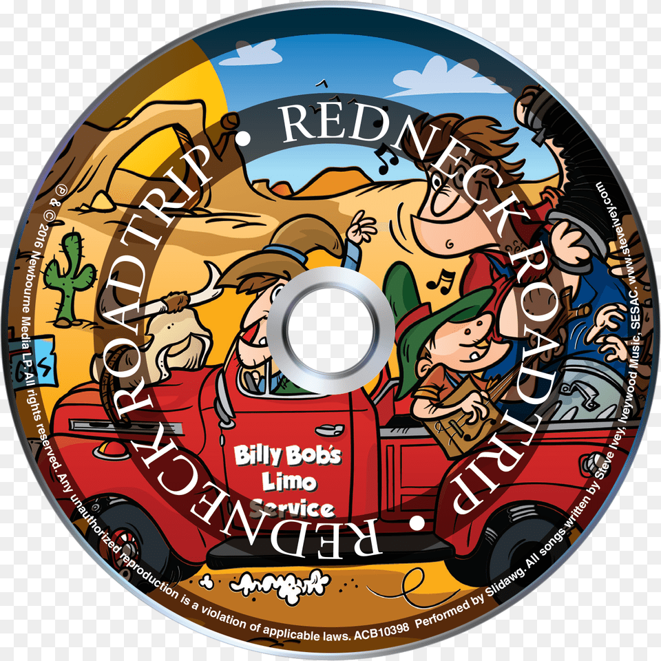 Redneck Roadtrip Adult Coloring Book Includes Bonus Color Wmusic Redneck Roadtrip Book, Disk, Dvd, Face, Head Png Image