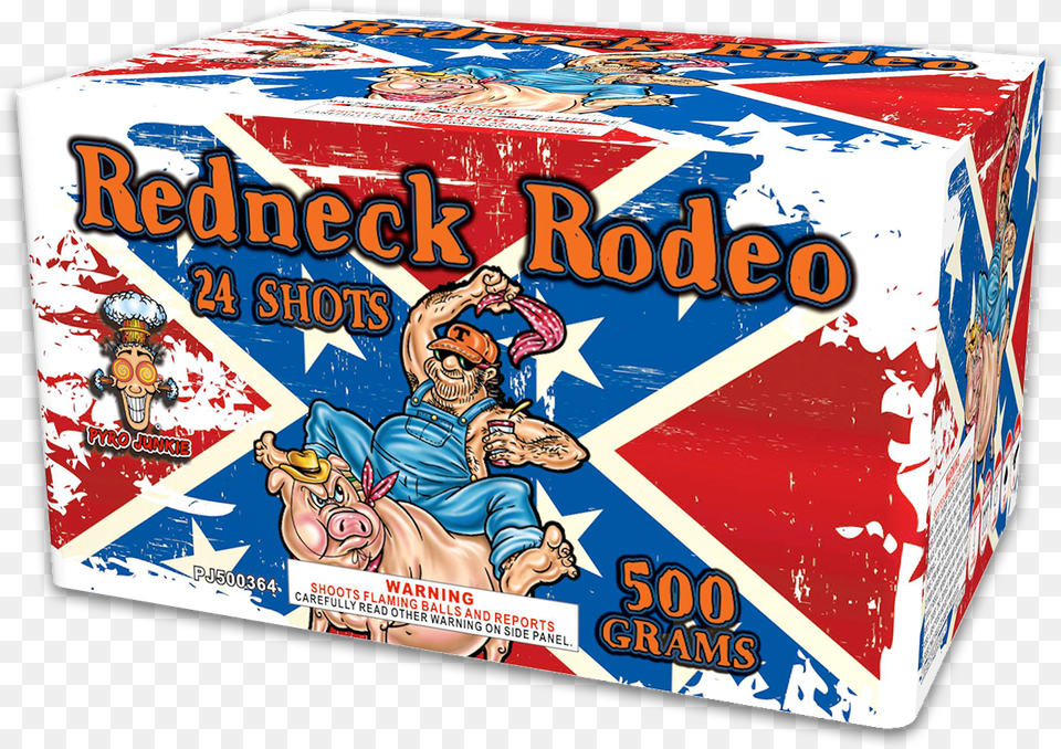 Redneck Rodeo Pyro Junkie Fireworks, Baby, Person, Box, Face Free Png Download