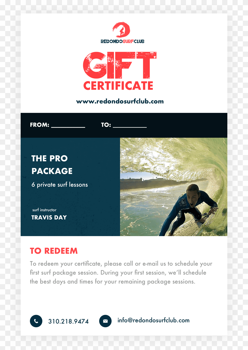 Redondo Surf Club Gift Certificate Pro Package Poster, Water, Sea Waves, Sea, Outdoors Free Png Download