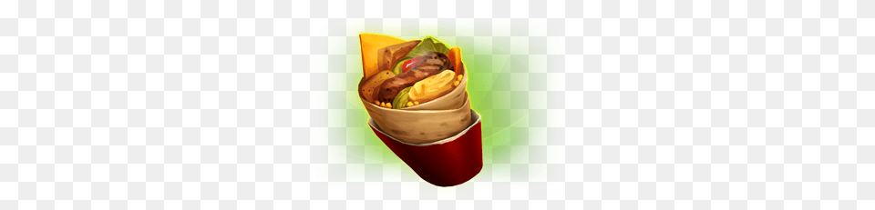 Redpool Event Unique Paint And In Game Gift, Food, Lunch, Meal, Sandwich Wrap Free Png