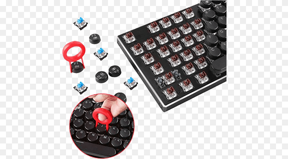 Redragon A106 Keycaps Redragon A106 Keycap, Computer, Computer Hardware, Computer Keyboard, Electronics Free Transparent Png