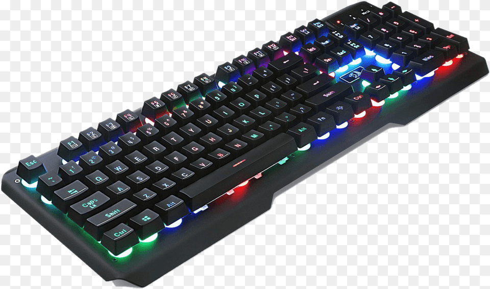 Redragon K506 Centaur 7 Color Rainbow Backlit Full Redragon K506 Keyboard, Computer, Computer Hardware, Computer Keyboard, Electronics Png Image