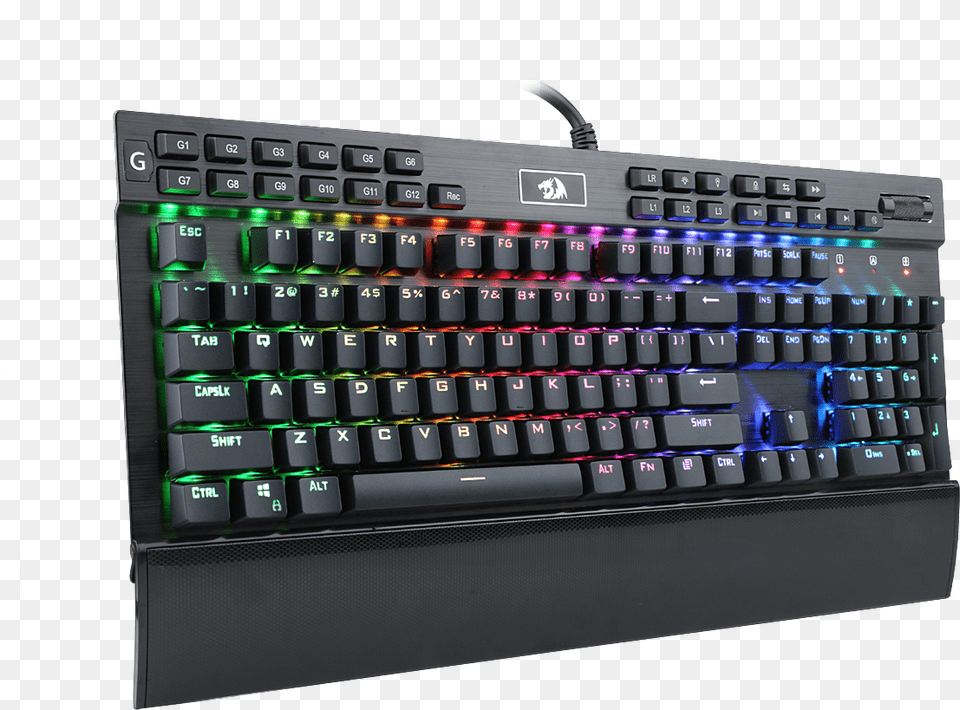 Redragon Mechanical Gaming Keyboard Download, Computer, Computer Hardware, Computer Keyboard, Electronics Free Transparent Png