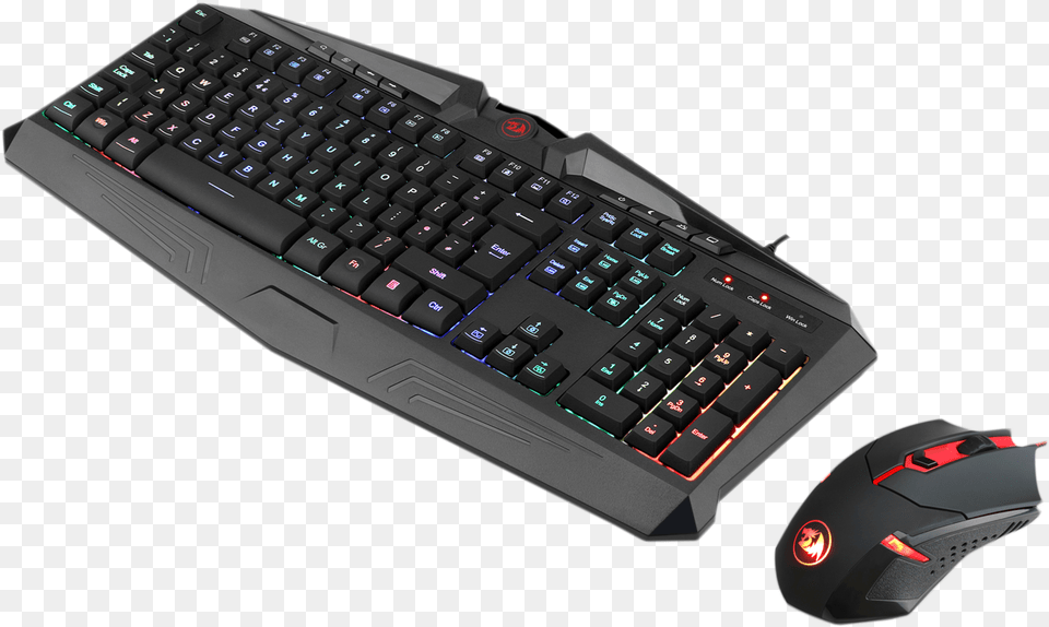Redragon S101 Gaming Keyboard And Mouse Transparent, Computer, Computer Hardware, Computer Keyboard, Electronics Png